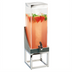 Thumbnail image #1 for Ashwood 3-Gallon Square Beverage Dispenser with Acrylic Body and Oak Wood Base