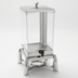 Thumbnail image #1 for Evolution Square Single Juice Dispenser, 12 Qt., Polycarbonate Body with Stainless Steel Legs, Lid & Frame