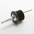 Thumbnail image #1 for American Metalcraft DPR1 Free-Flow Tapered Stainless Steel Liquor Pourer with Plastic Cork and Collar Case of 24