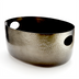 Thumbnail image #1 for American Metalcraft Hammered Aluminum Oval Beverage Tub, 16-1/4 Qt., Black