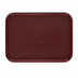 Thumbnail image #1 for Cambro Camwear Polycarbonate Rectangular Non-Skid Cafeteria Tray, 14 x 18 Inches, Dark Cranberry