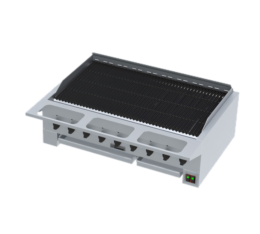 Product image #1 for Garland 48-Inch Radiant Gas Charbroiler with Cast Iron Burners