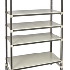 Thumbnail image #1 for Cambro Camshelving® Elements EMT244280S5480 5-Tier Mobile Overhead-Track Shelving Unit, 42 x 24 x 80 in, 900 lb Capacity