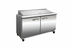 Thumbnail image #1 for IKON Refrigeration Mega Top Two-Section Sandwich/Salad Prep Table with 24 1/6 Pans, 61-1/5 Inches Wide