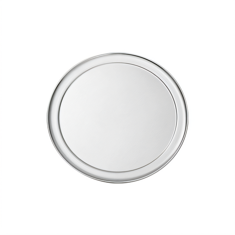 Product image #1 for American Metalcraft amNOW Essentials 10-Inch Round Aluminum Tapered Pizza Pan, Wide Rim, Flat Bottom, Pack of 6