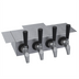 Thumbnail image #1 for Krowne 4-Faucet Glycol-Cooled Undercounter Beer Tower, 12-Inch Brushed Stainless Steel