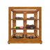Thumbnail image #1 for KoolMore Countertop Upright Bakery Display Case, 4.0 Cu. Ft., 3 Shelves, Double Rear Doors