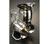 Thumbnail image #1 for American Metalcraft 68 oz Hammered Stainless Steel Bell Water Pitcher