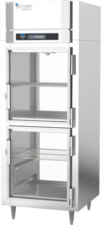 Victory UltraSpec Extra Wide Pass-Thru Glass Half-Door Warming Cabinet, 1-Section, 26.2 Cu. Ft.