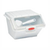 Thumbnail image #1 for ProSave White 40-Cup Safety Storage Ingredient Bin with Sliding Lid and Portioning Scoop