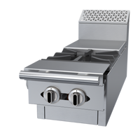 Garland Cuisine Series 12-Inch Modular Gas French Top Add-A-Unit with Open Burner and Hot Top