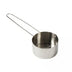 Thumbnail image #1 for American Metalcraft Long-Handled Stainless Steel Measuring Cup, 3/4 Cup (6 oz)