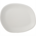 Thumbnail image #1 for Ridge 13-Inch Oblong Melamine Platter, Cement, Matte Finish