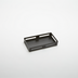 Thumbnail image #1 for American Metalcraft Rectangular Multi-Function Buffet Riser, 12-1/8 x 6-1/8 x 2 Inch, 403 Stainless Steel, Black