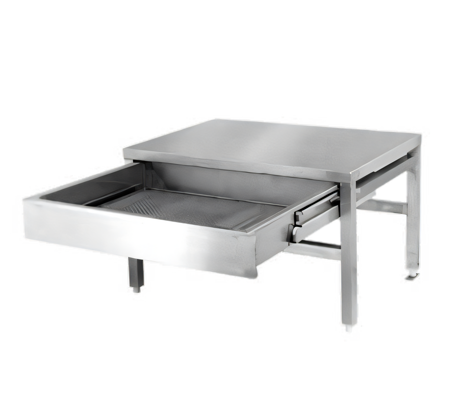 Product image #1 for Cleveland Range ST-28 28-Inch Open Type Stainless Steel Equipment Stand for Single Kettles
