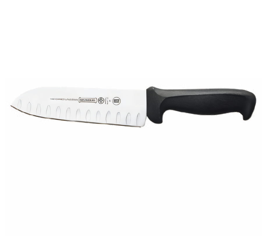 Product image #1 for Mundial 7-Inch Santoku Knife with Granton Edge and Black Polypropylene Handle
