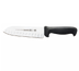 Thumbnail image #1 for Mundial 7-Inch Santoku Knife with Granton Edge and Black Polypropylene Handle