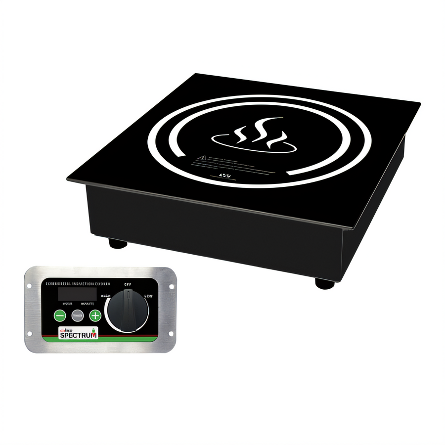 Product image #1 for Winco Spectrum™ Commercial Drop-In Induction Cooker, 1-Burner, 1800W, 120V