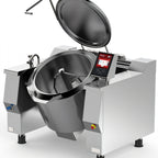 Thumbnail image #1 for Firex (Middleby) Cucimix UCBTE048CV1 Electric Tilting Skillet Braising Pan, 48 Gallon, Console Base, Power Tilt, Automatic Mixer
