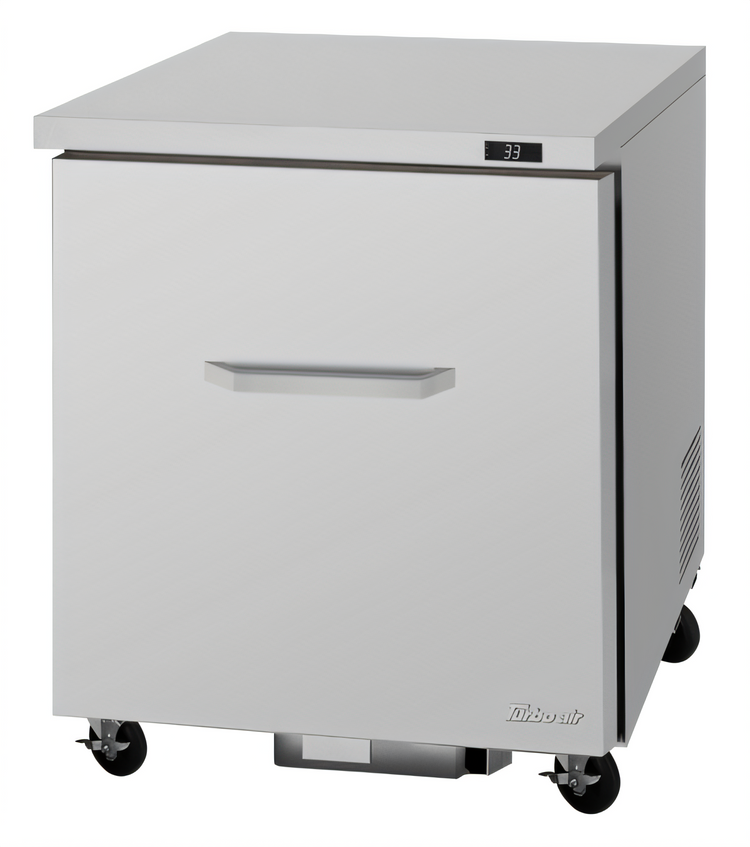 Product image #1 for Turbo Air PRO Series One-Section Undercounter Drawer Refrigerator, Self-Contained Rear-Mount, 27-1/2-Inch Wide, 6.8 Cu. Ft.