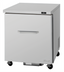 Thumbnail image #1 for Turbo Air PRO Series One-Section Undercounter Drawer Refrigerator, Self-Contained Rear-Mount, 27-1/2-Inch Wide, 6.8 Cu. Ft.
