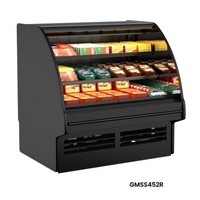Fusion® 75-3/8 Inch Wide Self-Service Countertop Refrigerated Merchandiser, Open Front, Remote Refrigeration