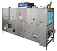 Insinger Super 106-Inch High-Temperature Conveyor Dishwasher with 3-Tank Prewash