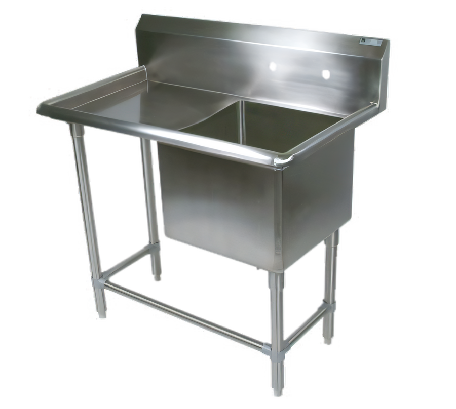 Product image #1 for John Boos Pro-Bowl 1-Compartment Stainless Steel Sink with 24-Inch Left Drainboard