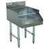 Thumbnail image #1 for Advance Tabco Underbar Basics Recessed Underbar Drainboard for Glass Storage, 18 Inch W x 26 Inch D x 33 Inch H