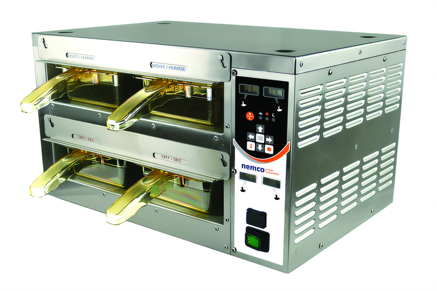 Product image #1 for Nemco Hot Hold 6070-TT Countertop Dry/Moist Food Warmer, 4-Pan Capacity