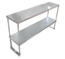 Thumbnail image #1 for Omcan USA 72-Inch Double Deck Stainless Steel Overshelf