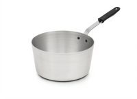 Vollrath Wear-Ever 10 Quart Tapered Aluminum Sauce Pan with Riveted Handle