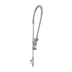 Thumbnail image #1 for T&S Brass Single-Hole Deck-Mount Single-Temperature Pre-Rinse Unit with Spring-Action Gooseneck, 24-Inch Riser, and 44-Inch Hose
