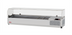 Thumbnail image #1 for Turbo Air E-Line 59-Inch Countertop Salad Prep Table with Clear Hood