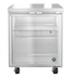 Thumbnail image #1 for Hoshizaki Steelheart 27-Inch Low Profile Single-Section Undercounter Freezer with One Glass Door