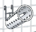 Thumbnail image #1 for Metro SmartWall Perforated Polymer Utensil Cylinder with Hollow Stem