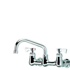 Thumbnail image #1 for Krowne Royal Series 14-806L Backsplash-Mount Commercial Faucet, 8-Inch Centers, 6-Inch Swing Spout, Low-Lead Case of 6