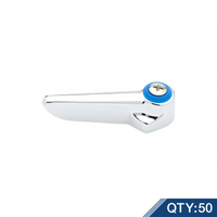 T&S Brass Cold Water Lever Faucet Handle with Blue Index and Screw