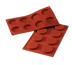 Thumbnail image #1 for Silikomart Siloconflex 8-Cavity Cylinder Silicone Mold
