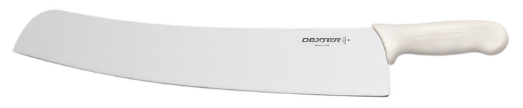 Product image #2 for Dexter Russell Sani-Safe 16-Inch Pizza Knife, Stain-Free High-Carbon Stainless Steel Blade, White Polypropylene Handle