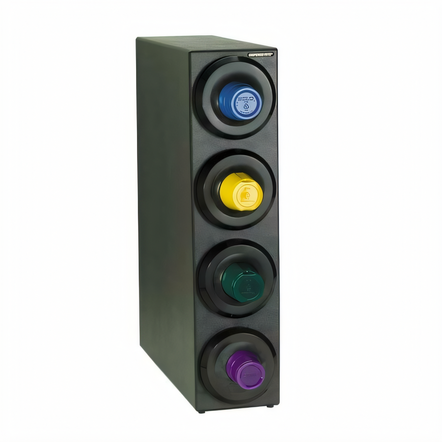 Product image #1 for Dispense-Rite SLR-S-4BT Countertop Cup Dispensing Cabinet with 4 SLR-2 Dispensers