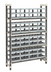 Thumbnail image #1 for Cambro Camshelving Elements Xtra Stationary Wine Rack Unit, 14 x 48 x 72 Inches, 144-Bottle Capacity