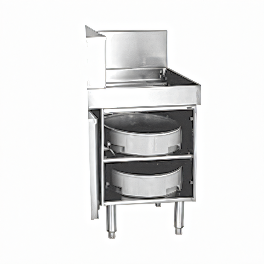 Product image #1 for Glastender Stainless Steel Glass Rack Holder with Shelf for GT-18+1L, GT-18+1R, and GT-18+2 Glasswashers