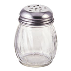 Thumbnail image #1 for Winco G-107 Glass Cheese Shaker, 6 oz, Perforated Top, Without Handle Case of 5