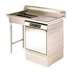 Thumbnail image #1 for Eagle Group Spec-Master UDT-5R-14/3 60-Inch Stainless Steel Soiled Dishtable with Right-Side Dishwasher Opening and Pre-Rinse Sink