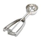 Thumbnail image #1 for Vollrath 47160 Stainless Steel #70 Round Bowl Disher, 1/2 oz., Universal Squeeze Handle Case of 12