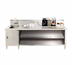 Thumbnail image #1 for Advance Tabco 108-Inch Beverage Table with Left Sink, Urn Trough, and Enclosed Stainless Steel Base