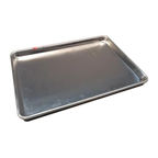 Thumbnail image #1 for Henny Penny 05218 Half-Size Solid Aluminum Sheet Pan, Uncoated, 18 x 13 x 1 in