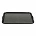Thumbnail image #1 for Cambro Versa Camtray® Non-Skid Rectangular Fiberglass Cafeteria Tray with Handles, 14 x 18 Inches, Black with Pebbled Black