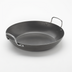 Thumbnail image #1 for American Metalcraft Black Steel Round Paella Pan, 82 oz.